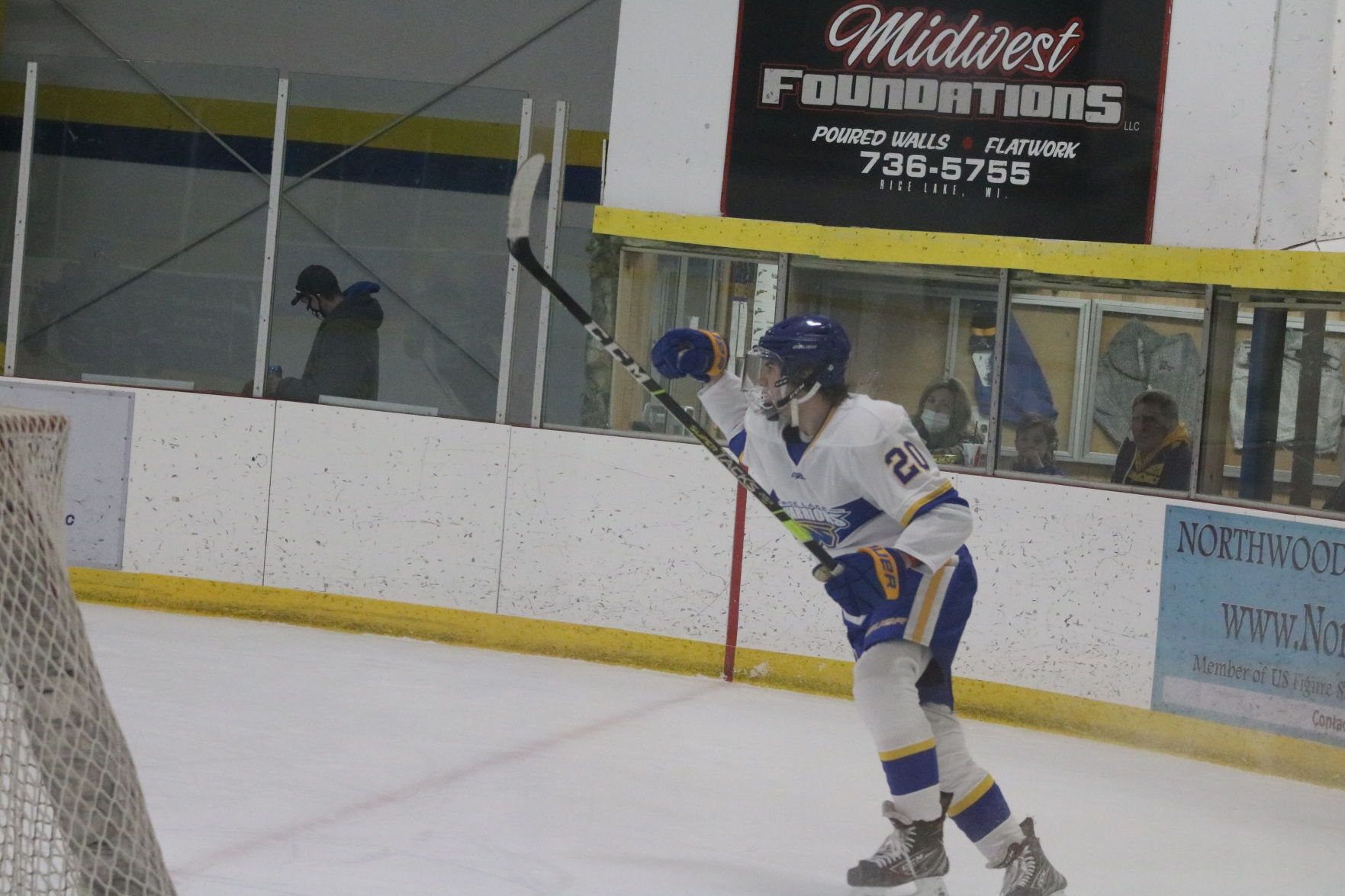 Rice Lake boys hockey vs. WSFLG Blizzard 1-28-21
